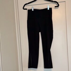 Black Cropped Leggings